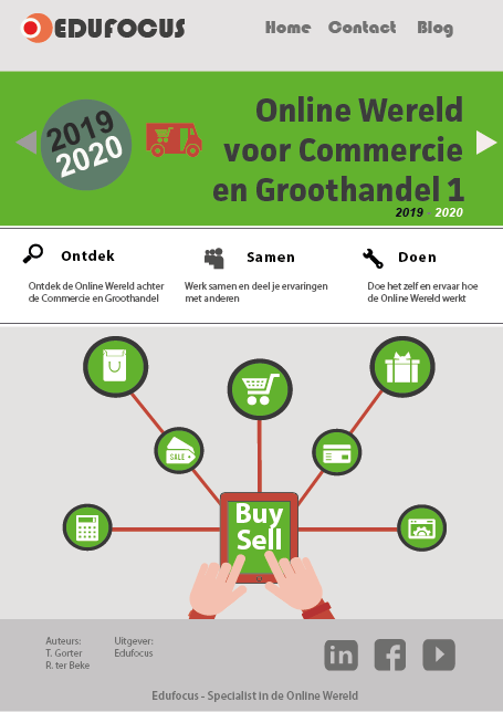 residentie duurzame grondstof Afscheid Online Wereld voor Commercie en Groothandel 1 - 2019-2020 - ISBN  978-94-92442-36-9 - Edufocus